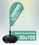 Kapı Önü Mini Damla Bayrak